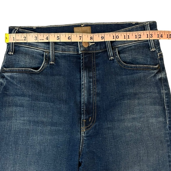 MOTHER
The Hustler Roller Sneak high-rise wide-leg jeans 28 - Picture 7 of 14